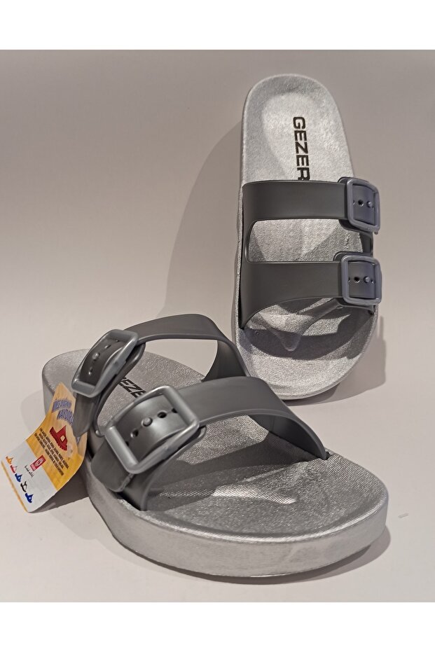Anatomical Sole Adjustable Buckle Beach, pool, balcony, terrace, bathroom, home and street slippers