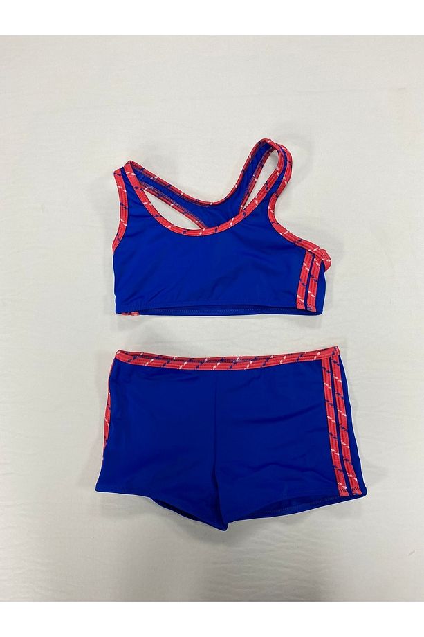 Kız Çocuk Şortlu Sporcu Bikini Takımı - 1