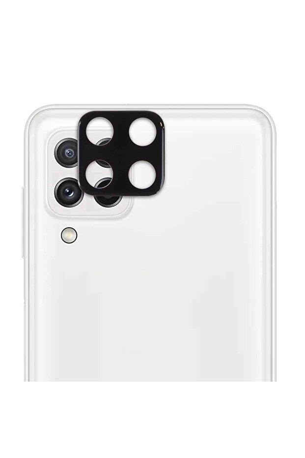 Samsung Galaxy M22 Camera Lens Protection Glass V2 Black