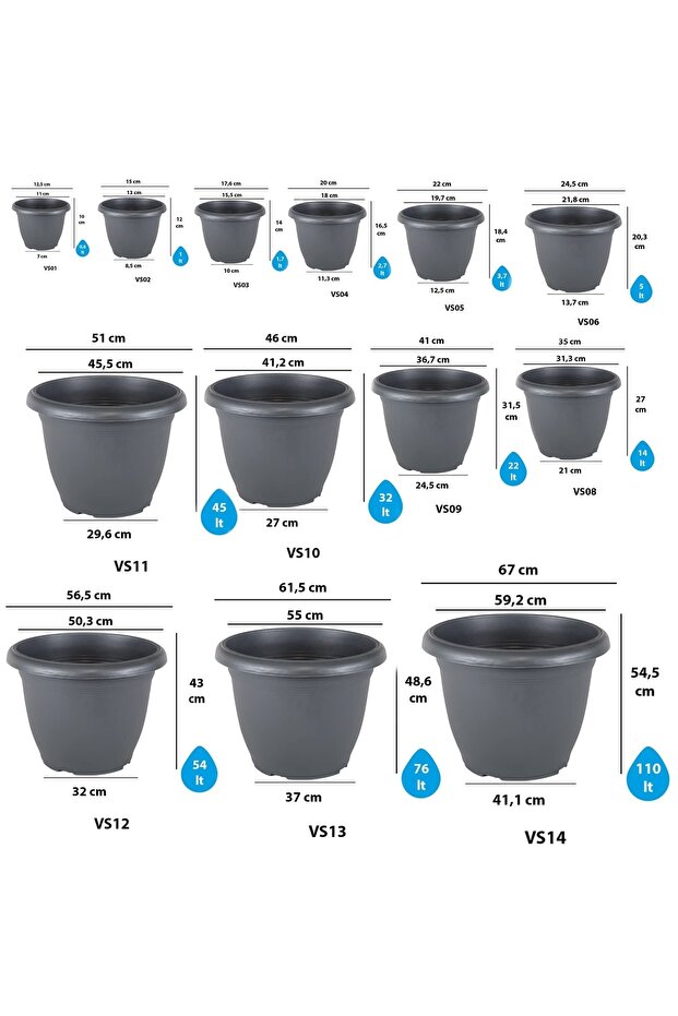 Villa Saksı 22 Lt - 2
