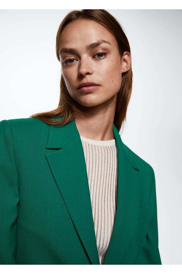 Yün Blazer Ceket - 6