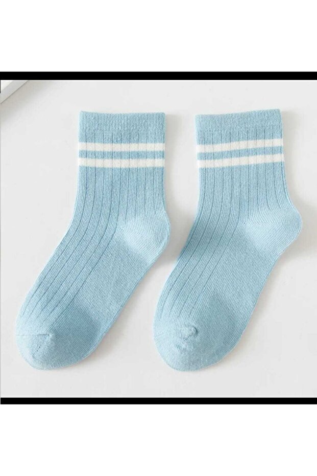 Children's Circle Patterned Socks - 1