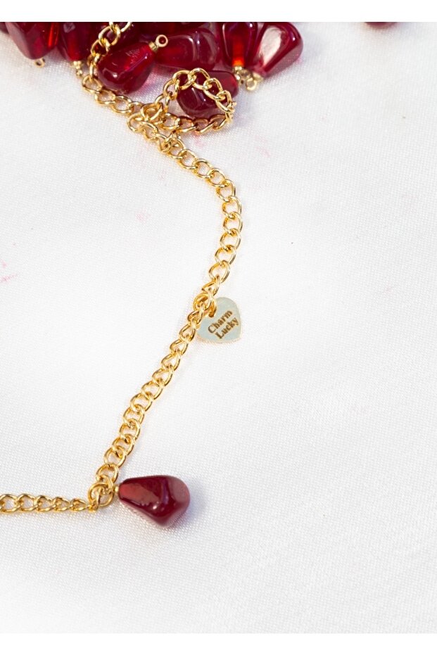 3 Murano Nar Taneli Kolye - 3