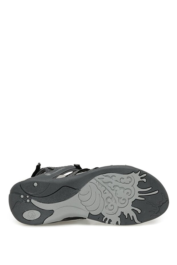 Sandale de damă Eftal 3fx negre - 6