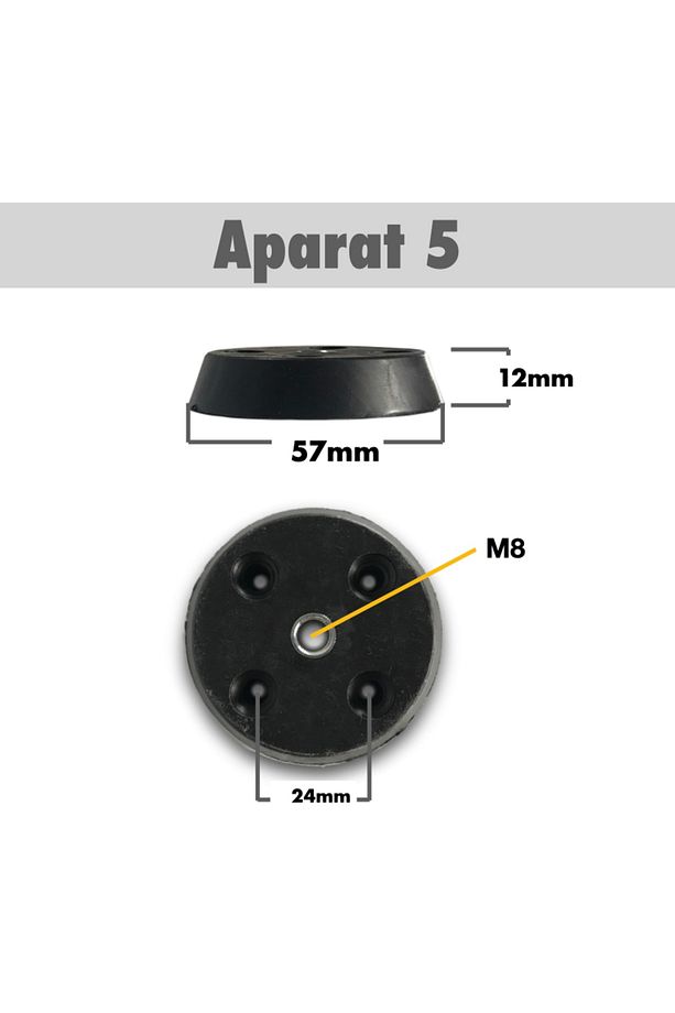 10cm Ahşap Mobilya Ayağı - Ceviz - Koltuk, Yatak Ve Dolaplar Için Mükemmel Uyum - 2