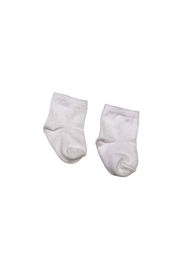 Yeni Doğan Bebek Mini Set (1 ADET KÜLOTLU ÇORAP 3 ÇİFT SOKET ÇORAP 3 ADET AĞIZ MENDİLİ 22*22 CM) - 4