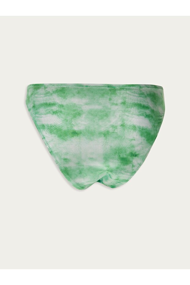 التعادل صبغ منقوشة بيكيني القاع - 2