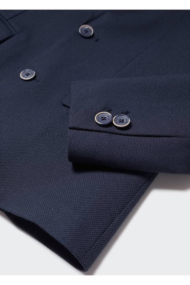 Kumaş Blazer Ceket - 3