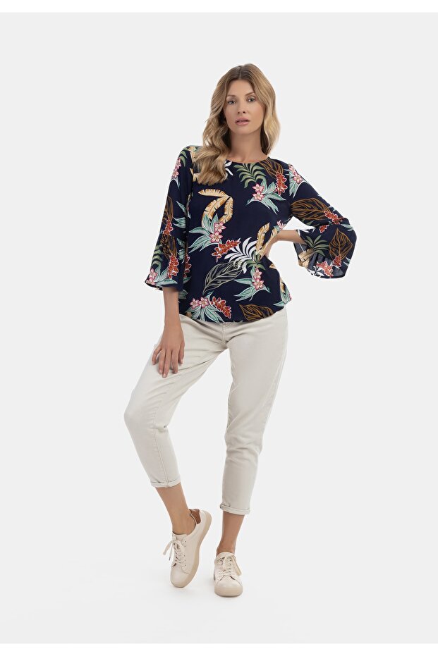 Blusenshirt mit Rüschenärmeln qisha - 2