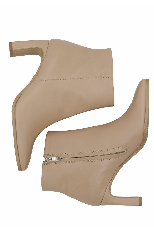 Leder Stiefelette - 4