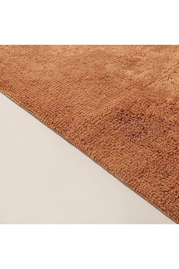 Bamboo Solid Banyo Paspası 40x60 Cm Turuncu - 3