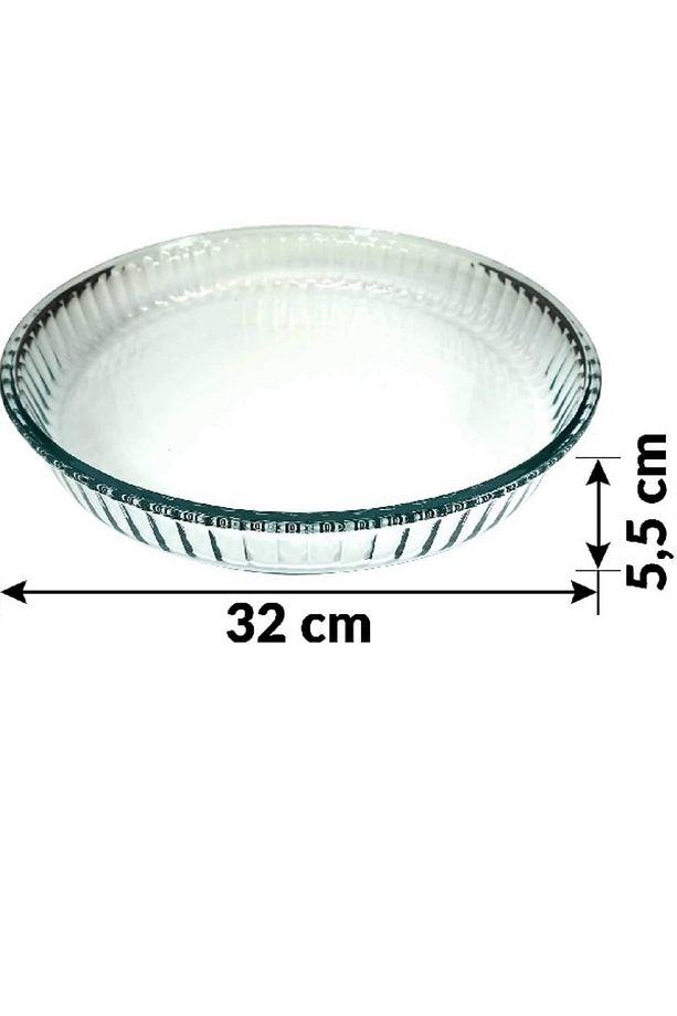 159022 Borcam Yuvarlak Tepsi Set 2'li - 2