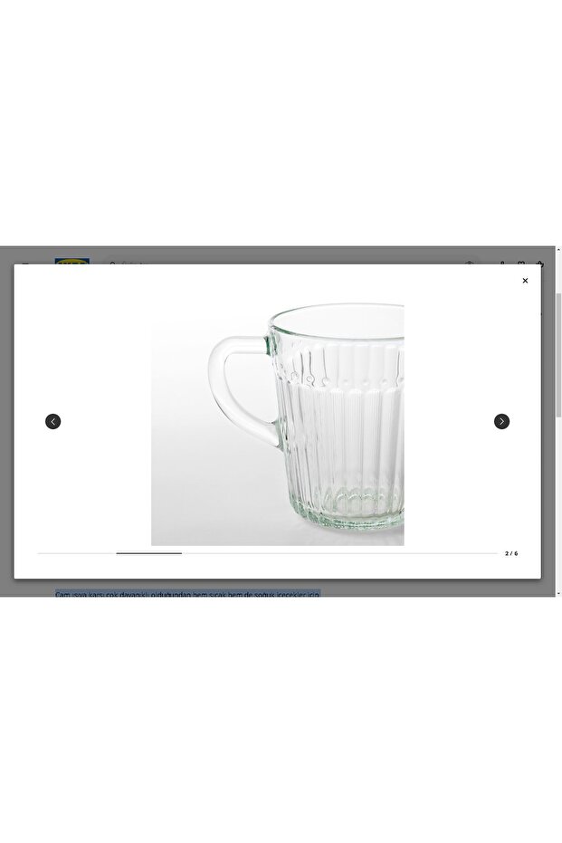 Drömbıld Kupa, Cam, 25 Cl - 1