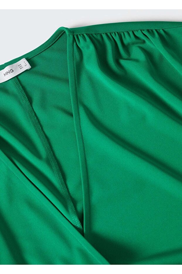 Fiyonklu Anvelop Elbise - 6