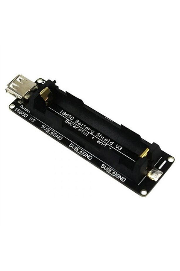 Ve Wemos Esp32 Için Mikro Usb'li Lityum Batarya Şarj Shield'i V3 - 1