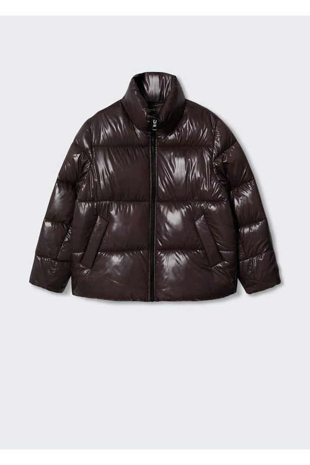 Dik Yakalı Kapitone Anorak - 3