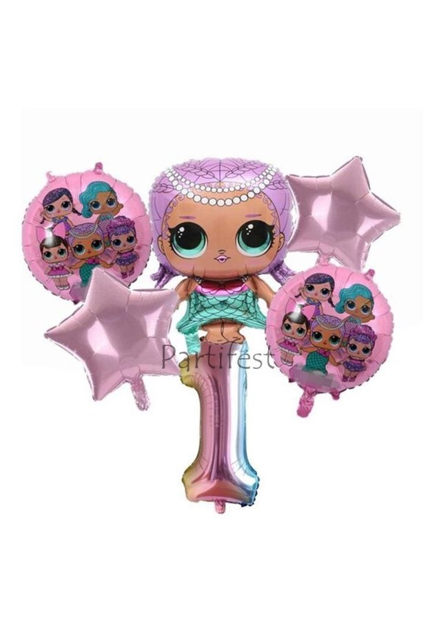 Lol Surprise Age Balloon Set Lol Baby Balloon Set Lol Birthday Party Set