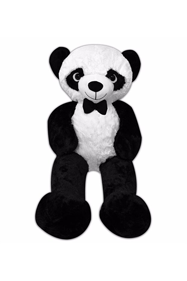 100 cm Papyonlu Sevimli Panda - 1