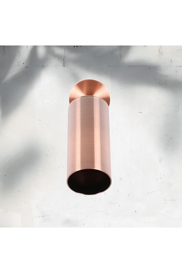Mafsallı Modern Aplik Rose Gold Bakır Eskitme Duvar Aplik Dış Mekan Aplik 18cm - 3