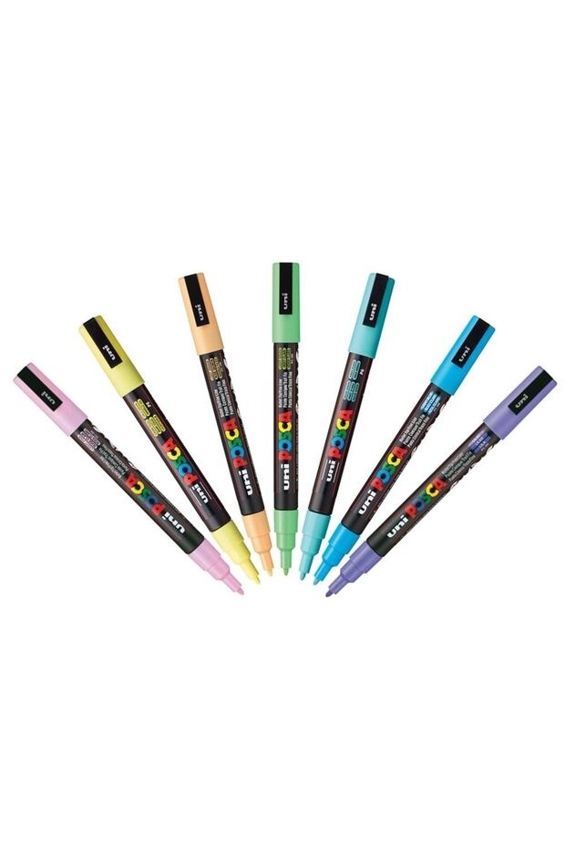Posca Marker Pc-3m (0.9-1.3mm) Tüm Renkler 27'li Set - 3
