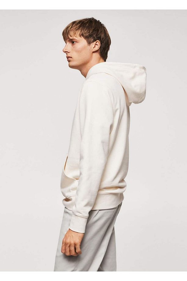 Kapüşonlu Basic Hafif Sweatshirt - 8