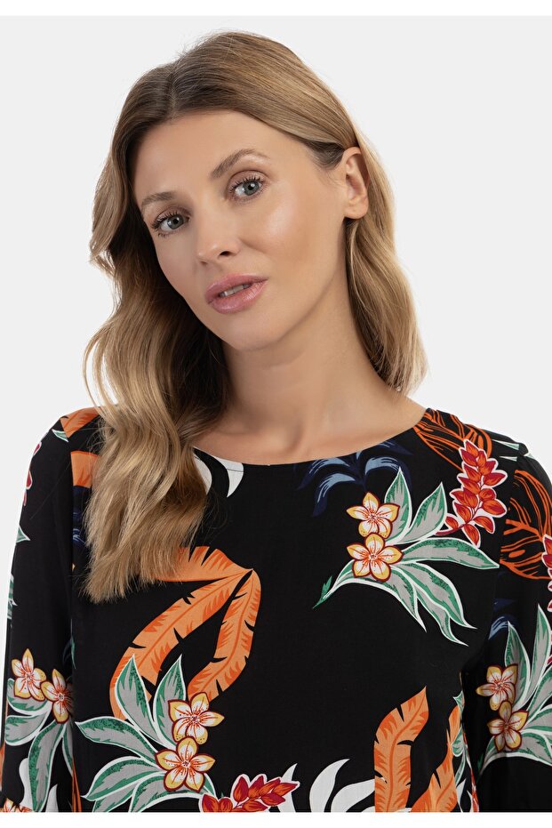 Blusenshirt mit Rüschenärmeln qisha - 4