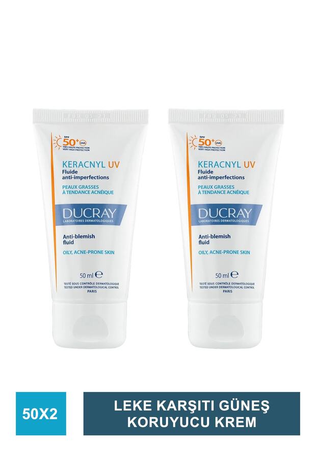 Keracnyl Uv Spf50+ Anti Blemish Fluid 50x2 Ml - 1