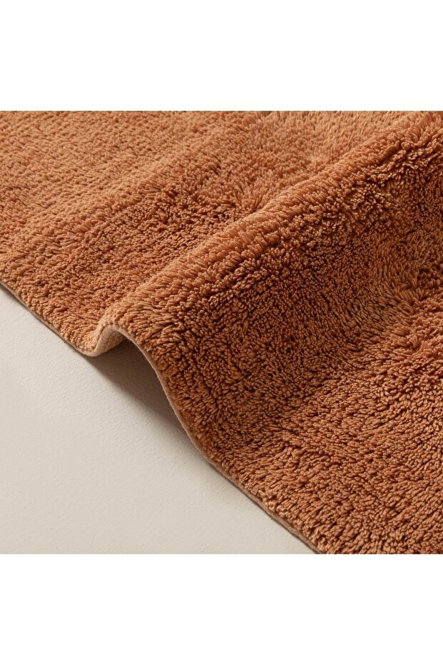 Bamboo Solid Banyo Paspası 40x60 Cm Turuncu - 4
