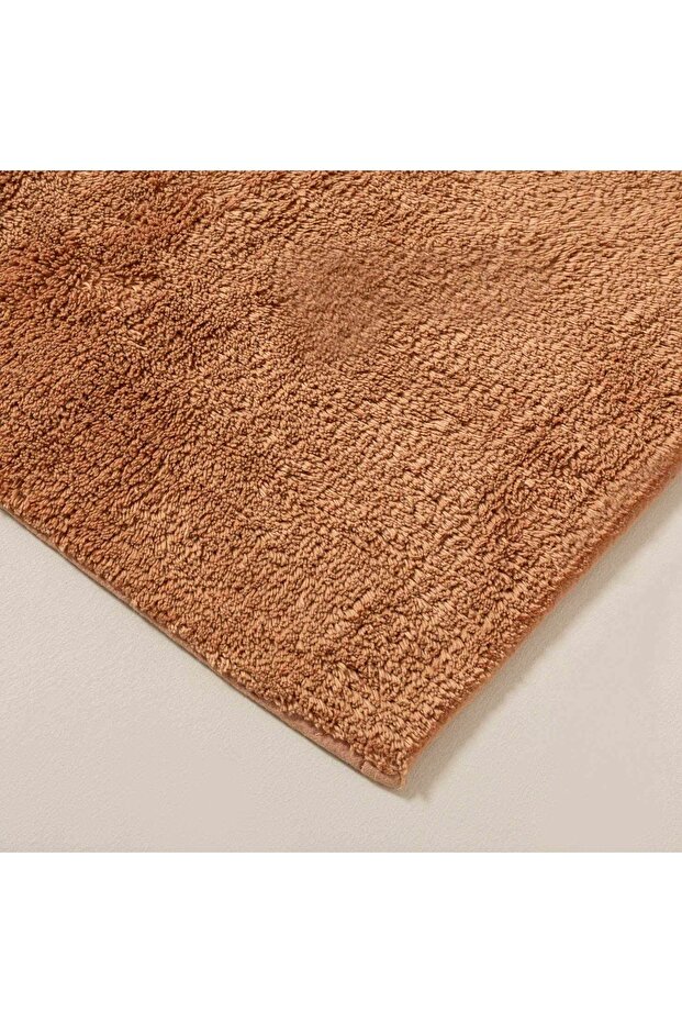 Bamboo Solid Banyo Paspası 40x60 Cm Turuncu - 5