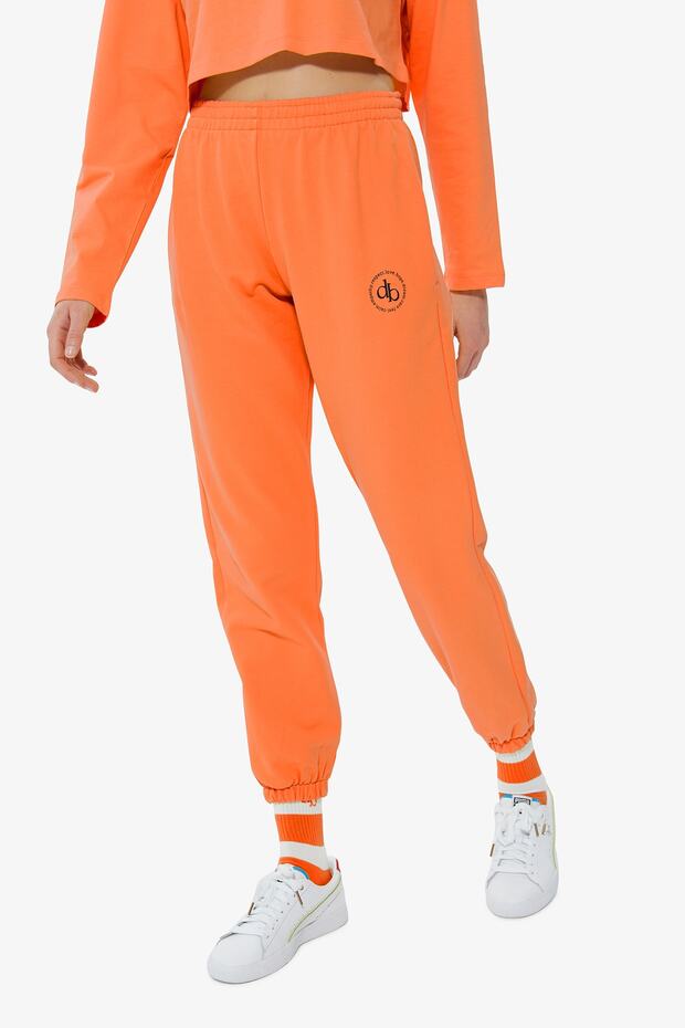 Turuncu Basic Eşofman Altı - 5