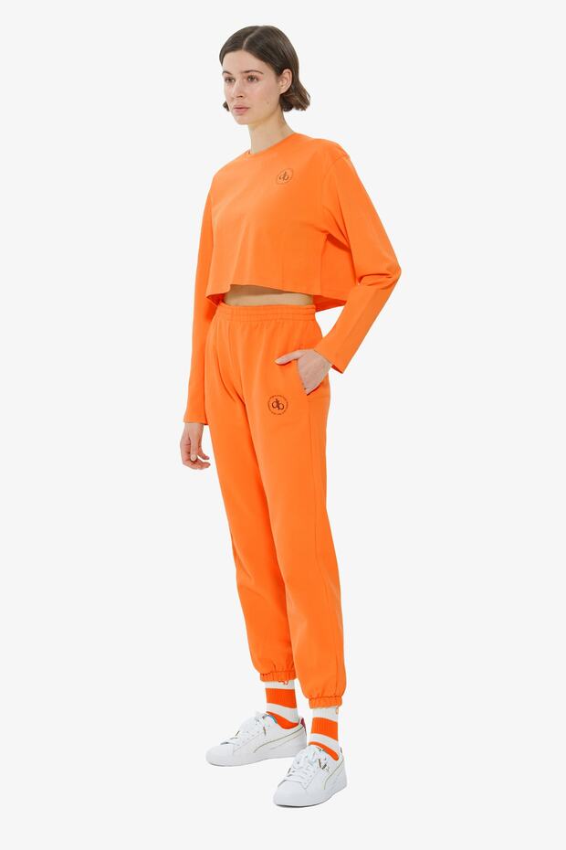 Turuncu Basic Eşofman Altı - 6