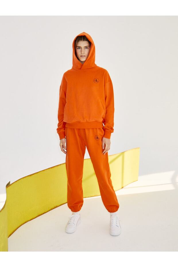 Turuncu Basic Eşofman Altı - 9