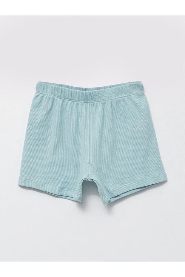 Bisiklet Yaka Kısa Kollu Basic Erkek Bebek Pijama Takımı - 4