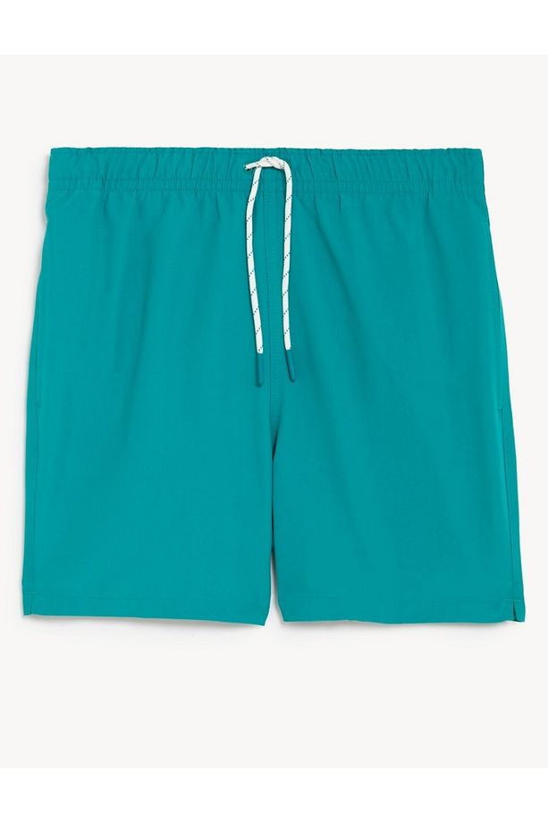 Regular Fit Quick Dry Deniz Şortu - 6