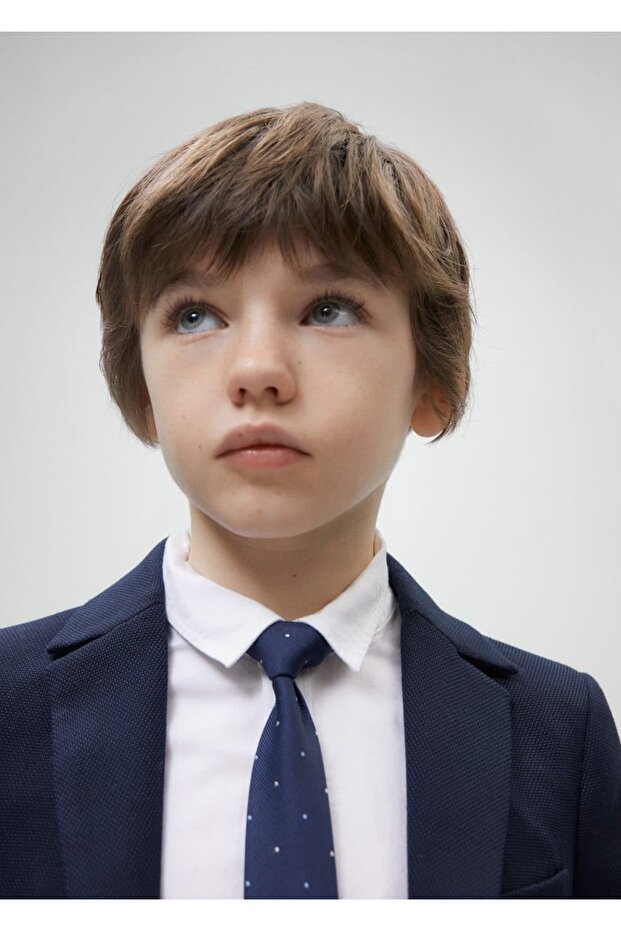 Dark Blue Jacket for Kids - 5