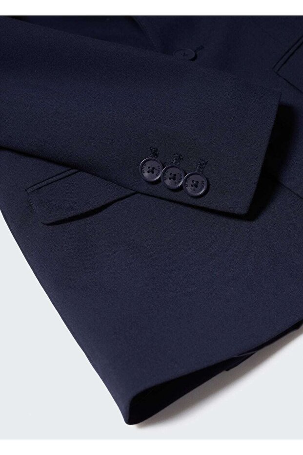 Dark Blue Jacket for Kids - 3