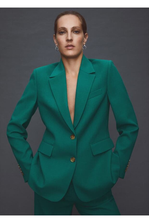 Yün Blazer Ceket - 5