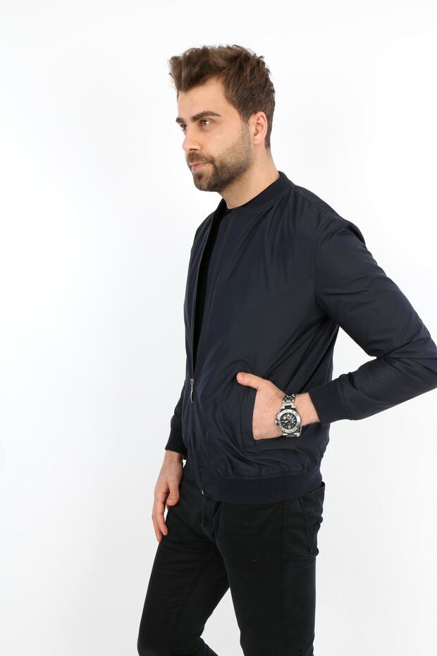 Erkek Çift Cepli Yazlık Mont - 4