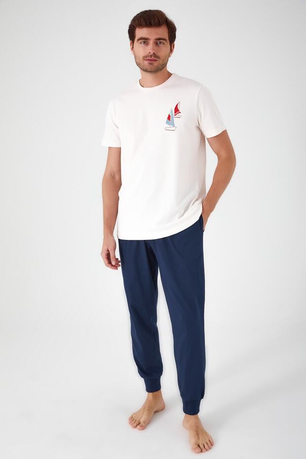 مجموعة بيجامة الأب والابن