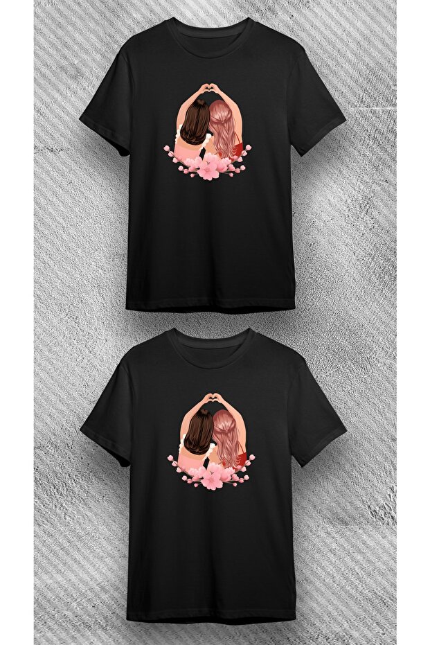 Sister Combination Floral M Black (QTY PRICE)