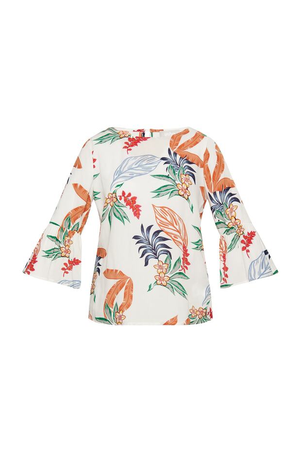 Blusenshirt mit Rüschenärmeln qisha - 1