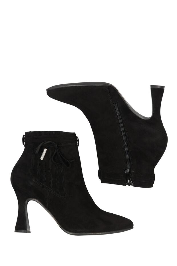 Veloursleder Stiefelette - 3