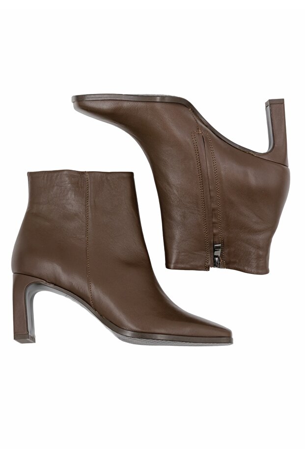 Leder Stiefelette - 4