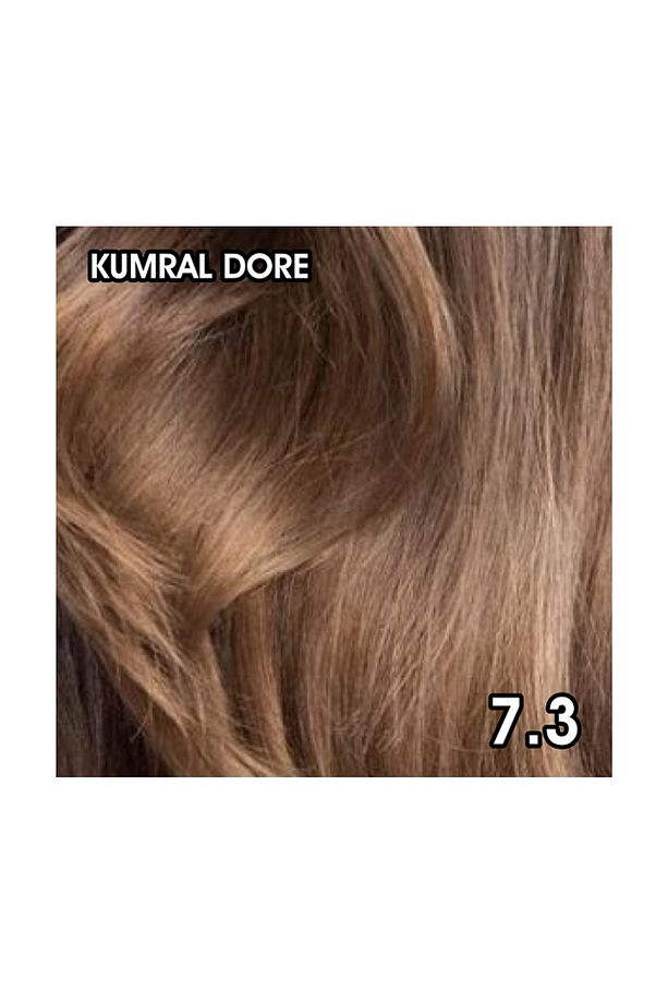 Color 7.3 Kumral - Amonyaksız Bitkisel Kalıcı Saç Boyası - 7