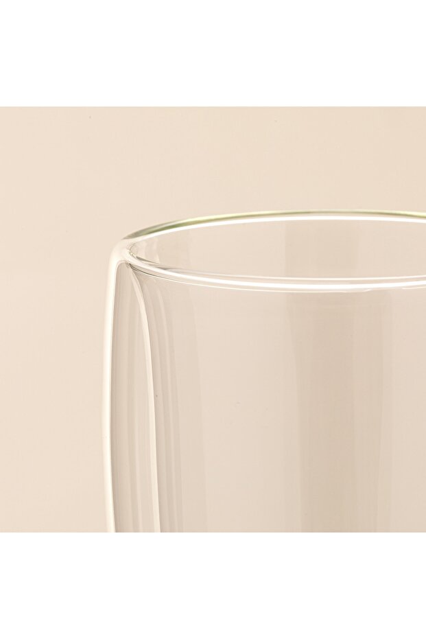 Easy Çift Cidarlı Bardak 450 Ml Transparan - 3