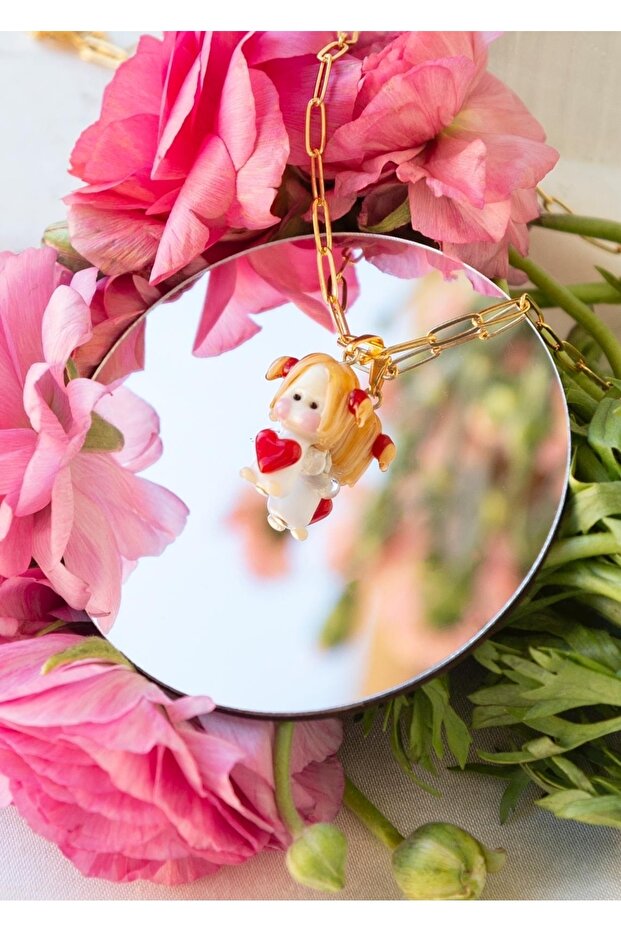 Murano Aşk Bebek Kolye - 3