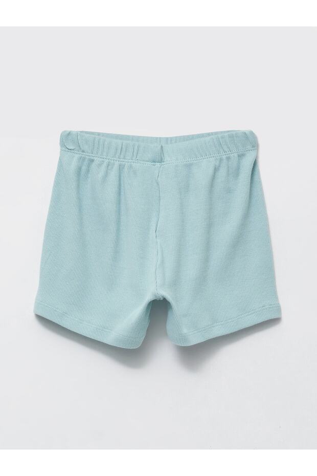 Bisiklet Yaka Kısa Kollu Basic Erkek Bebek Pijama Takımı - 5