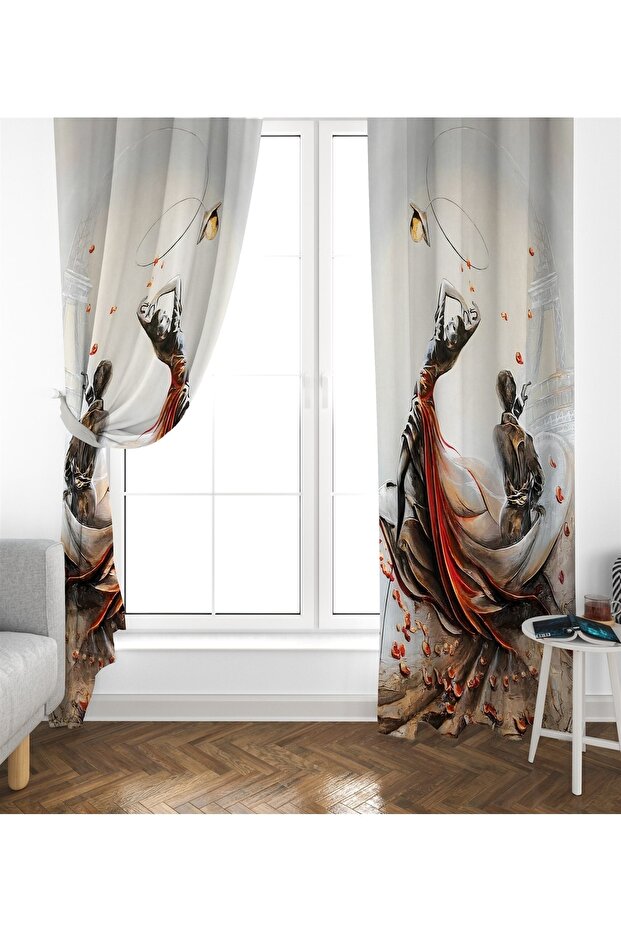 ستارة خلفية منقوشة من Paris Tango - سعر الجناح الواحد - 2