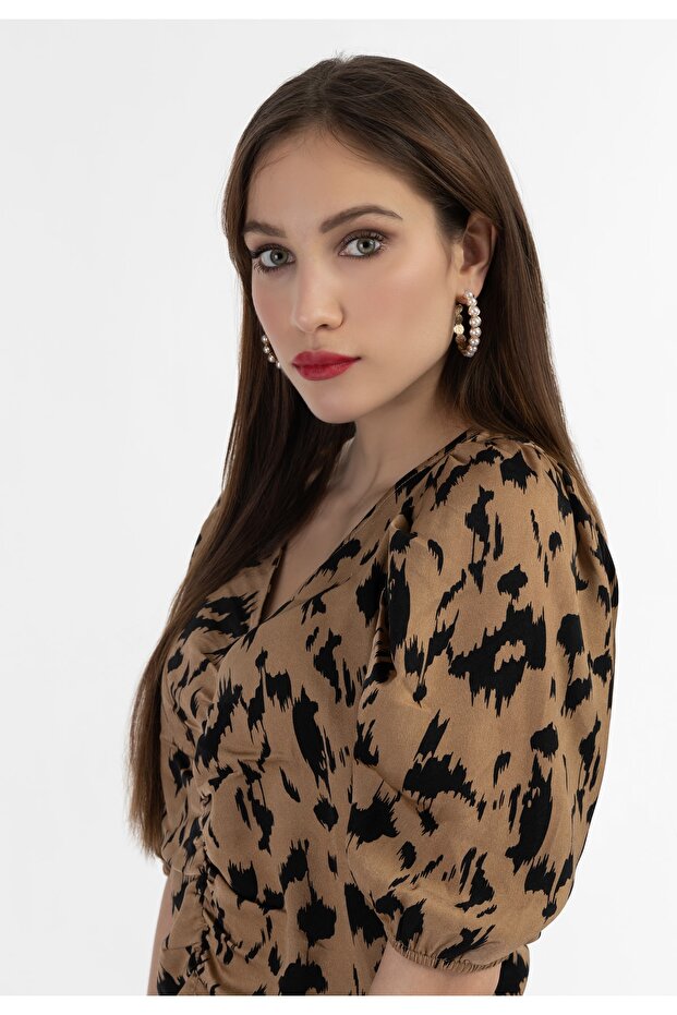 Blusenshirt Drapiertes - 3