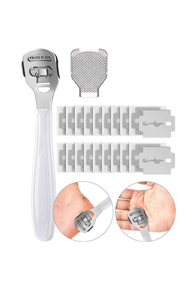 Callus Remover Heel Grater and Razor Pedicure Set -717011